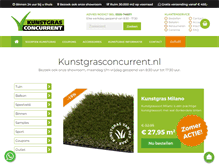 Tablet Screenshot of kunstgrasconcurrent.nl